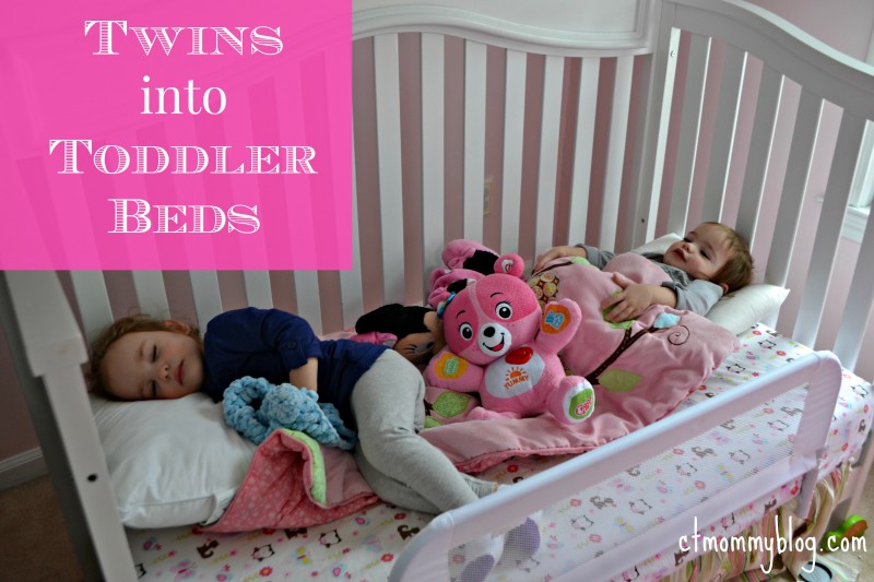 Moving Twins To Toddler Beds Ct Mommy, How To Transition From Crib Twin Bed