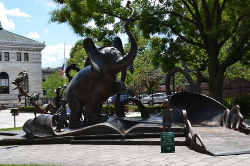 Dr. Seuss Sculpture Garden Springfield Museums