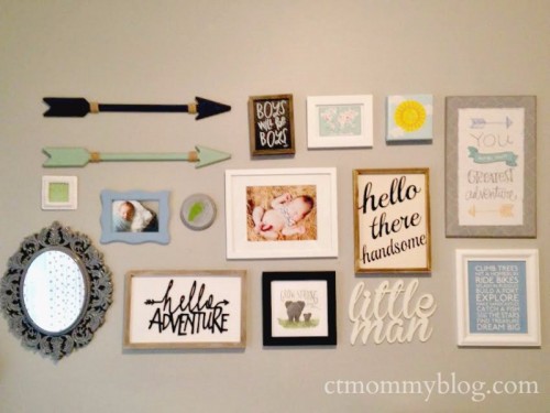 Toddler Gallery Wall